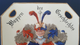 Duits aardewerk wapenschild