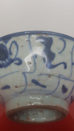 Chinees blauw / wit schaaltje