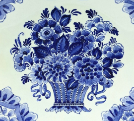 Delfts blauw bord Dieren