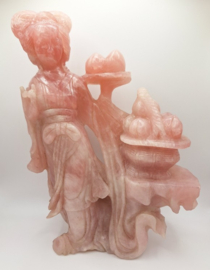 Chinees rozenkwarts beeld