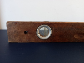 Houten antieke waterpas