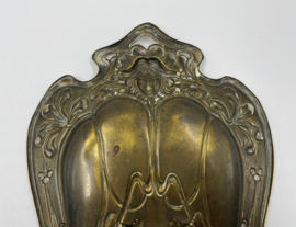 Art nouveau tafelblik