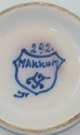 Makkum blauw/witte kraaikom nummer 292