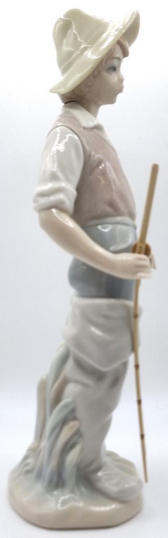 Lladro Fisher Boy #4809