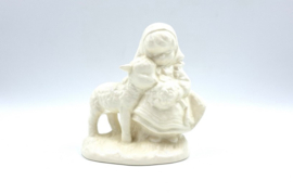 Meisje met lam door Goebel