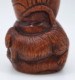 Netsuke van een hond