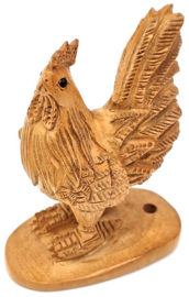 Netsuke van een haan