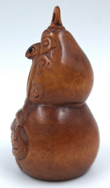 Netsuke van een cobra