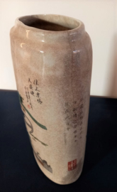 Grote ovale Chinese vaas