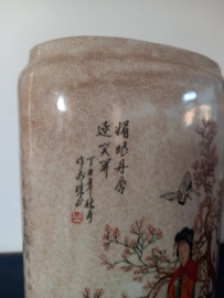 Grote ovale Chinese vaas