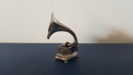 Miniatuur grammofoon