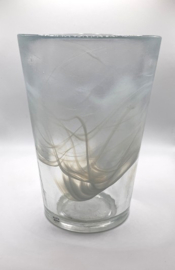 Witte vaas Kosta Boda