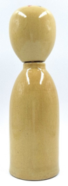 Aardewerk fles Kokeshi