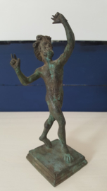 Sculptuur "Dansende faun"