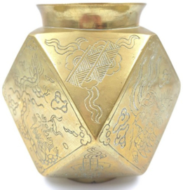 Japanse messing vaas