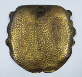 Art nouveau borstel met blik