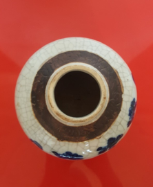 Chinese blauw/witte gemberpot