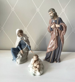 Nao Lladro - 3-delige kerststal