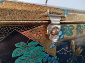 Grote rechthoekige trommel met Chinees decor