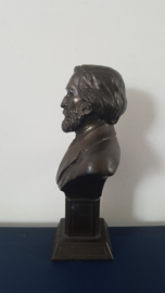 Gebronsde buste van Verdi