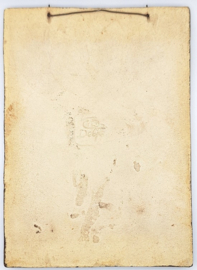 Cloisonné tegeltje 'Voedsel - Vrede - Vrijheid'