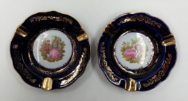 2 asbakjes van Limoges