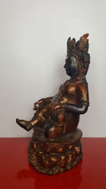 Beeld van Jambhala, god van rijkdom
