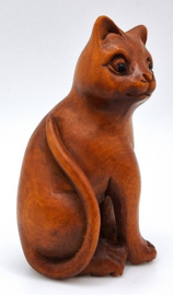 Netsuke van een kat