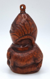 Netsuke van een hond