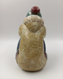 Lladro peizende Inuit jongen #2159
