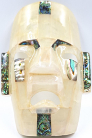 Mexicaans dodenmasker parelmoer