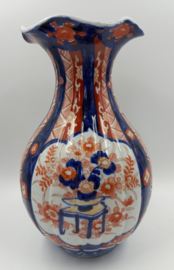 Set Imari vazen met floraal decor