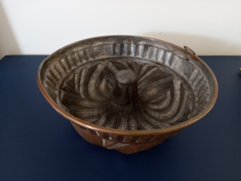 Koperen bakvorm tulband - 30 cm
