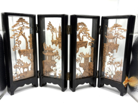 Opvouwbaar Chinees kurksnijwerk - San You