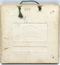 Cloisonné oorlog tegeltje 1943