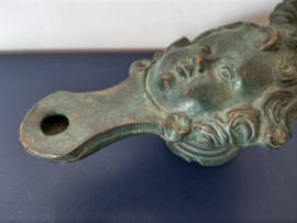 Bronzen olielamp
