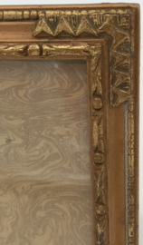 Houten fotolijst met danseres