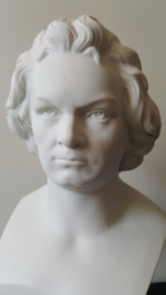 Biscuit buste van Ludwig van Beethoven