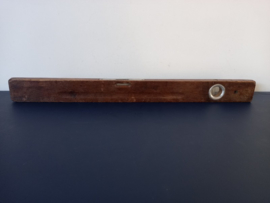 Houten antieke waterpas