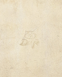 Cloisonné tegel 700 jaar Haarlem