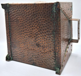Koperen bakje arts and crafts
