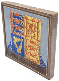 Cloisonné tegeltje 'Groot Brittannië'