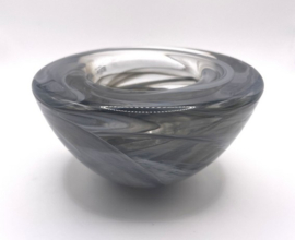 Kosta Boda - Waxinelichthouder grijs