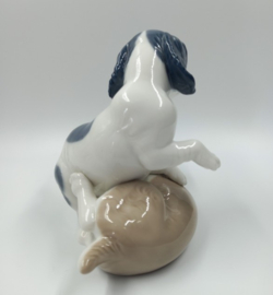 Lladro Nao beeldje van 2 spelende pups