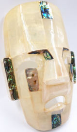 Mexicaans dodenmasker parelmoer