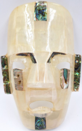 Mexicaans dodenmasker parelmoer