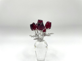 Vaas met rode rozen 9448/000/026