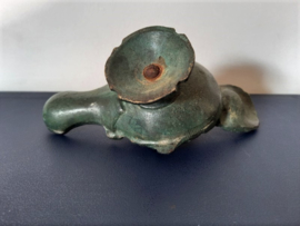 Bronzen olielamp