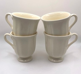 Wedgwood - Set van 4 kop en schotels