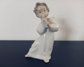 Lladro engel met fluit